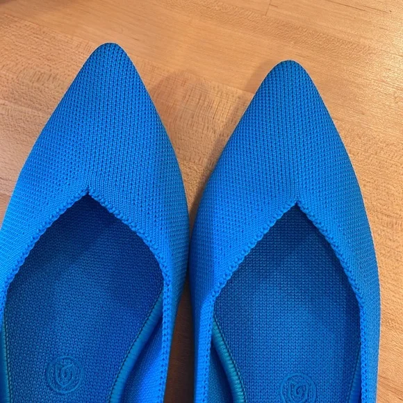 Rothy's The Point Blue Size 8.5 (no packaging included) - Picture 4 of 8
